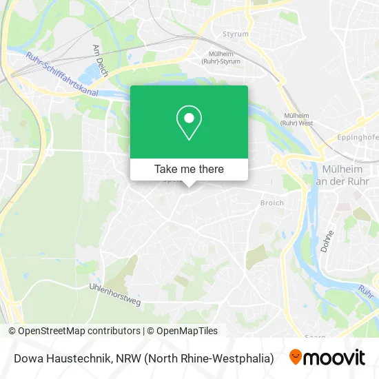 Карта Dowa Haustechnik