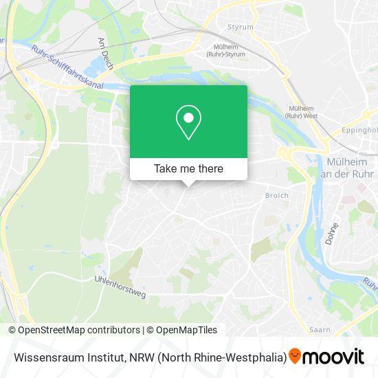 Wissensraum Institut map