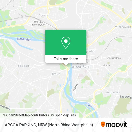 Карта APCOA PARKING