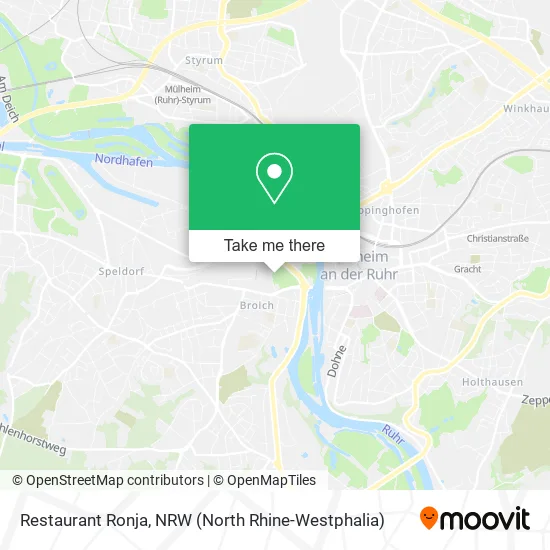 Карта Restaurant Ronja