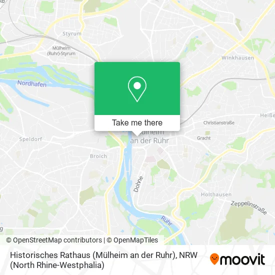 Карта Historisches Rathaus (Mülheim an der Ruhr)