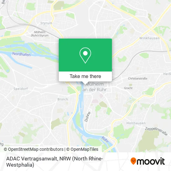 Карта ADAC Vertragsanwalt
