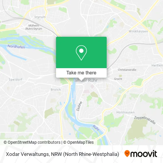 Карта Xodar Verwaltungs