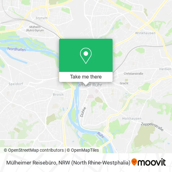 Mülheimer Reisebüro map