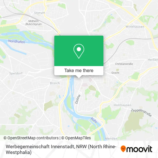 Werbegemeinschaft Innenstadt map