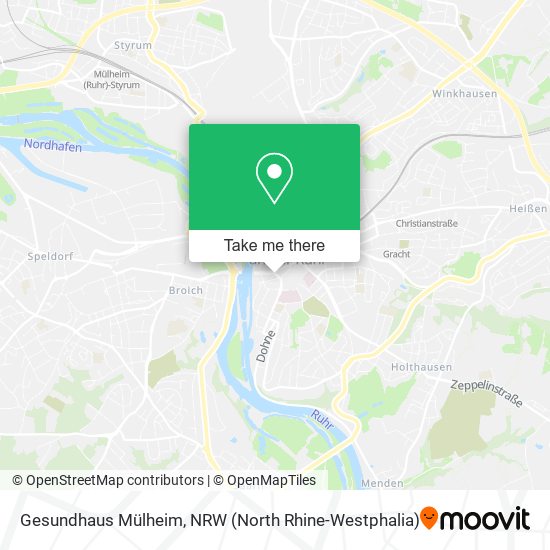 Gesundhaus Mülheim map