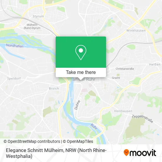 Карта Elegance Schnitt Mülheim