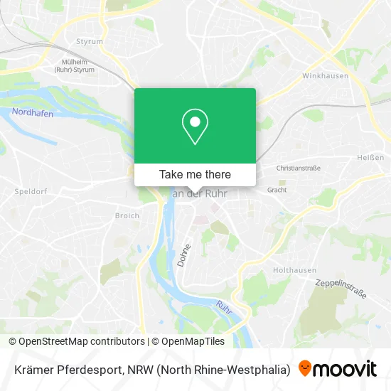 Карта Krämer Pferdesport