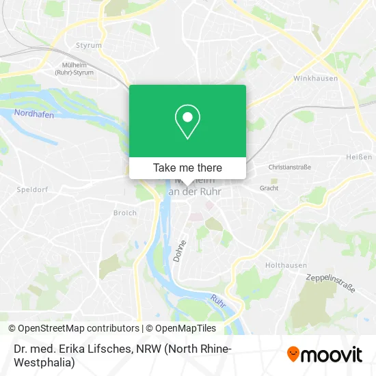 Dr. med. Erika Lifsches map