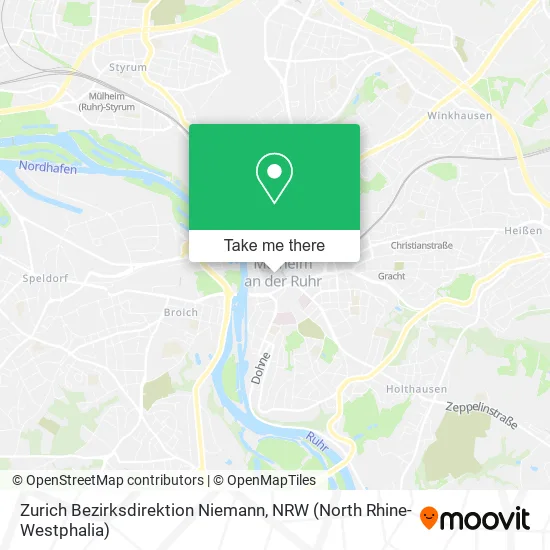 Карта Zurich Bezirksdirektion Niemann