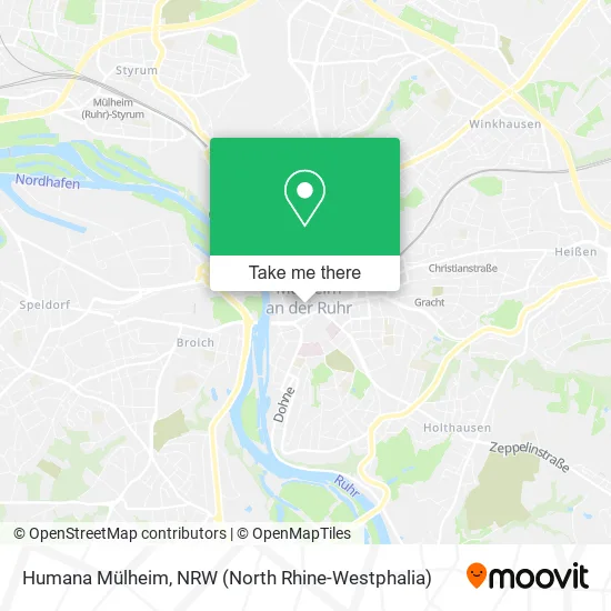 Карта Humana Mülheim