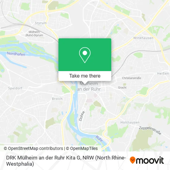 Карта DRK Mülheim an der Ruhr Kita G