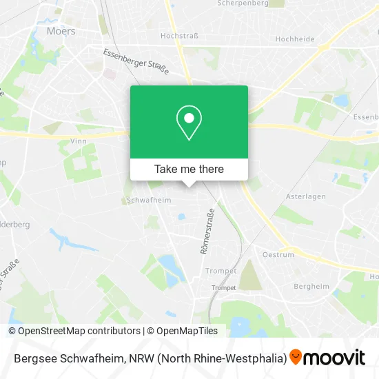 Карта Bergsee Schwafheim