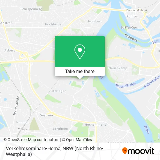 Карта Verkehrsseminare-Hema
