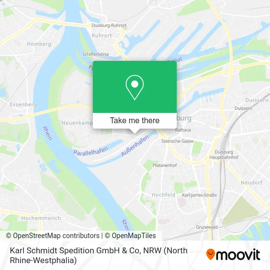 Карта Karl Schmidt Spedition GmbH & Co