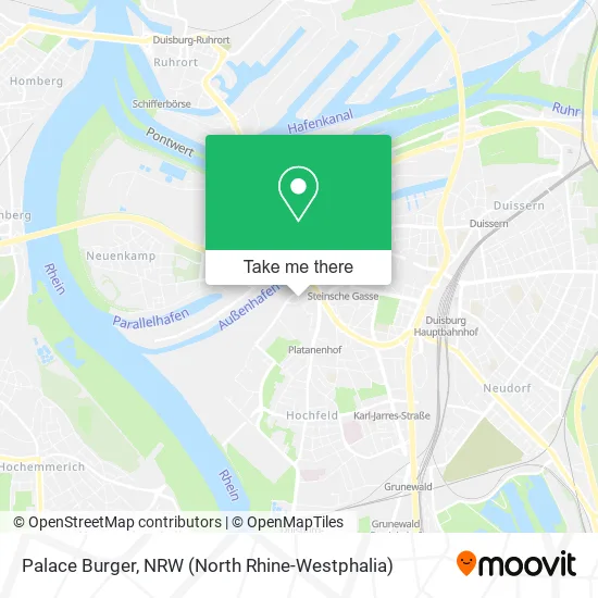 Карта Palace Burger