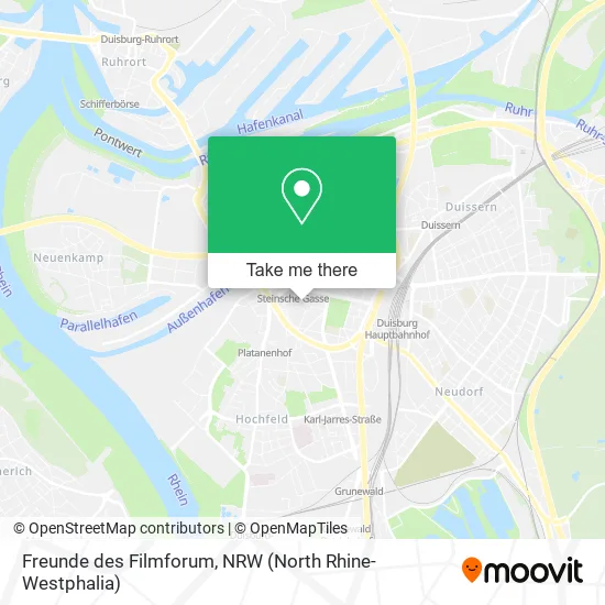 Карта Freunde des Filmforum
