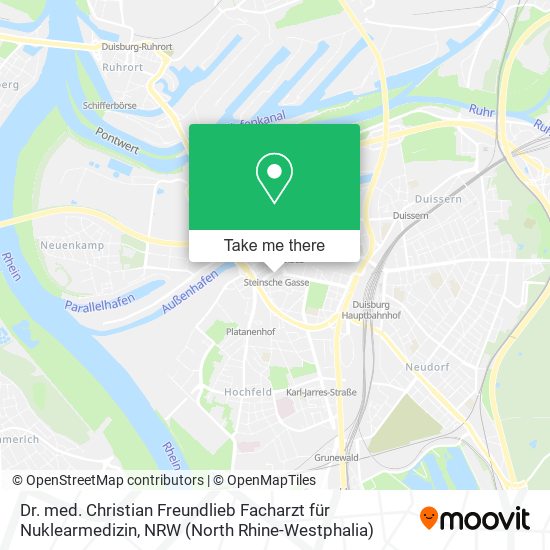 Dr. med. Christian Freundlieb Facharzt für Nuklearmedizin map