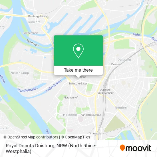 Карта Royal Donuts Duisburg