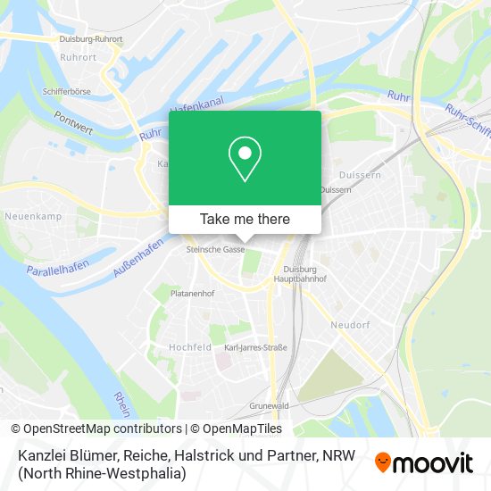 Kanzlei Blümer, Reiche, Halstrick und Partner map