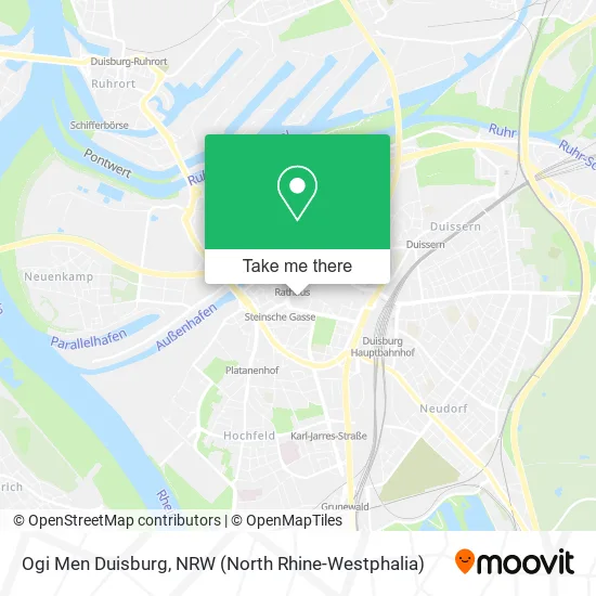 Карта Ogi Men Duisburg