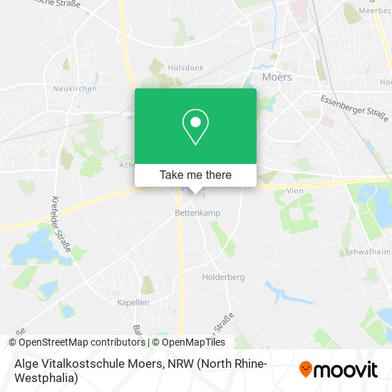 Alge Vitalkostschule Moers map