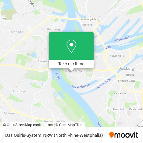 Карта Das Osiris-System