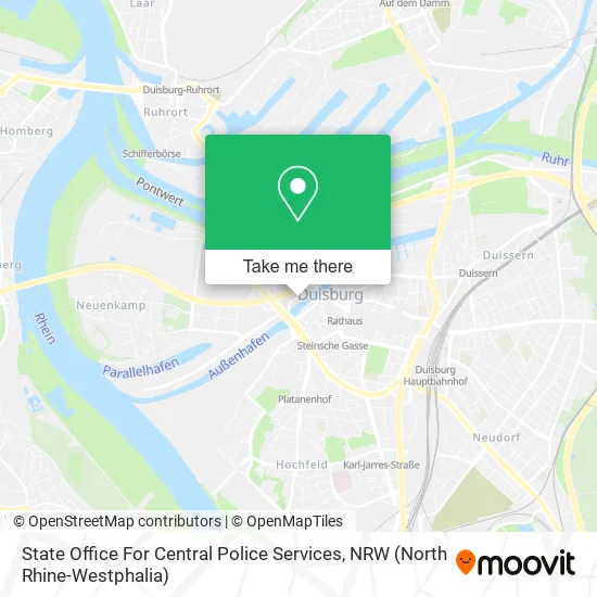 State Office For Central Police Services map