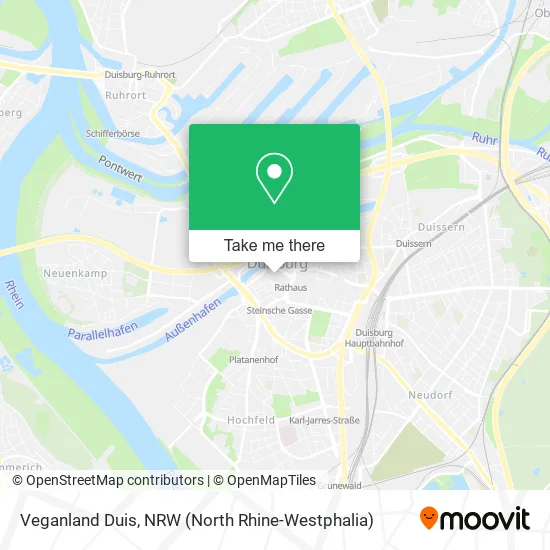 Карта Veganland Duis