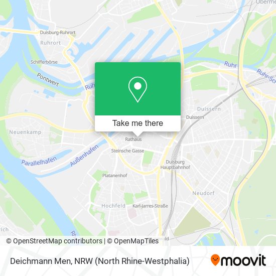 Deichmann Men map