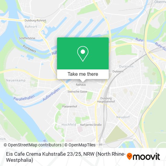 Eis Cafe Crema Kuhstraße 23/25 map