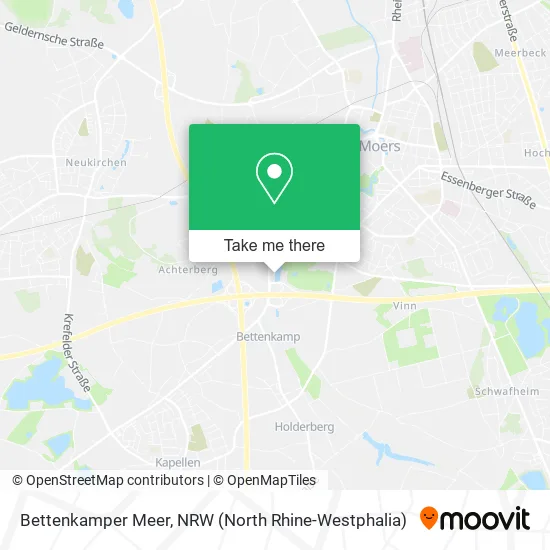 Карта Bettenkamper Meer