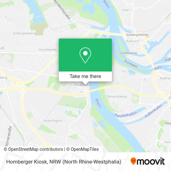 Карта Homberger Kiosk