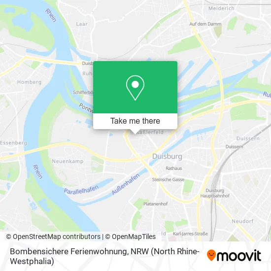 Карта Bombensichere Ferienwohnung