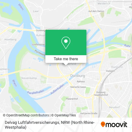 Карта Delvag Luftfahrtversicherungs