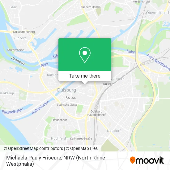 Карта Michaela Pauly Friseure