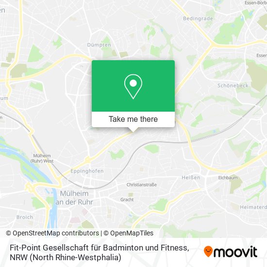 Fit-Point Gesellschaft für Badminton und Fitness map