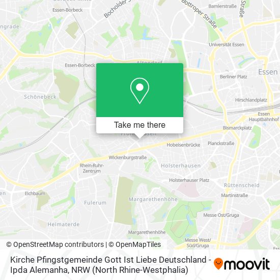 Kirche Pfingstgemeinde Gott Ist Liebe Deutschland - Ipda Alemanha map