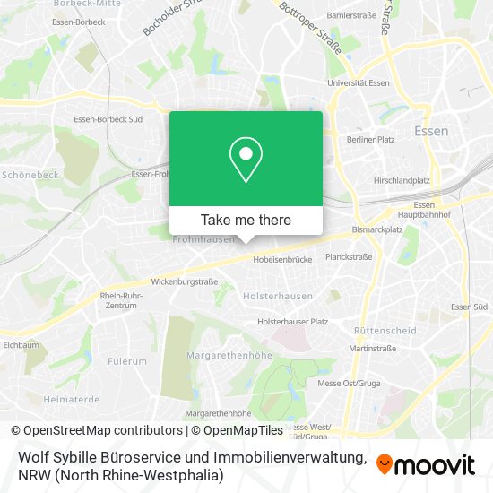 Wolf Sybille Büroservice und Immobilienverwaltung map