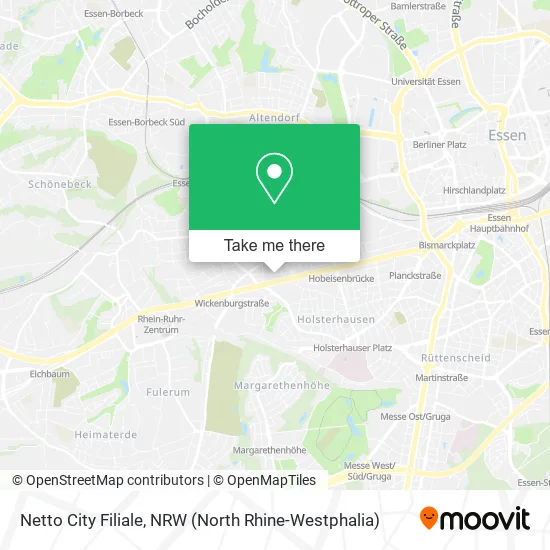 Карта Netto City Filiale