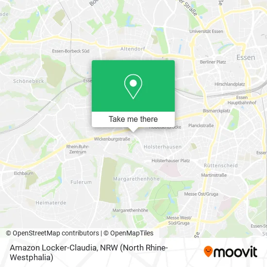 Карта Amazon Locker-Claudia