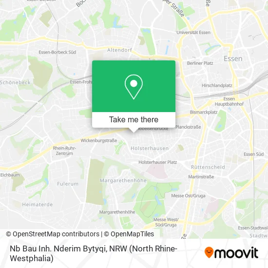 Карта Nb Bau Inh. Nderim Bytyqi