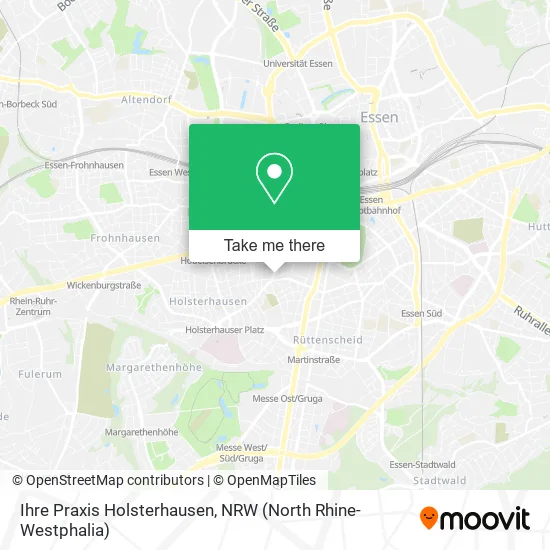 Карта Ihre Praxis Holsterhausen