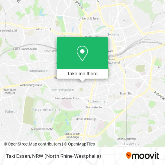 Taxi Essen map