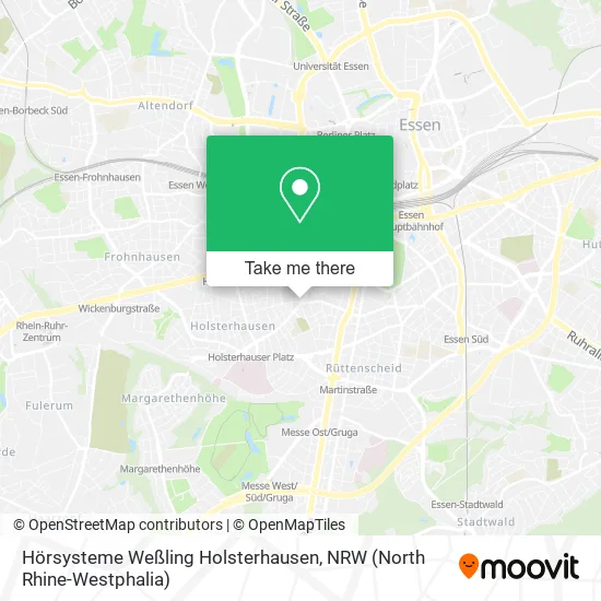 Карта Hörsysteme Weßling Holsterhausen