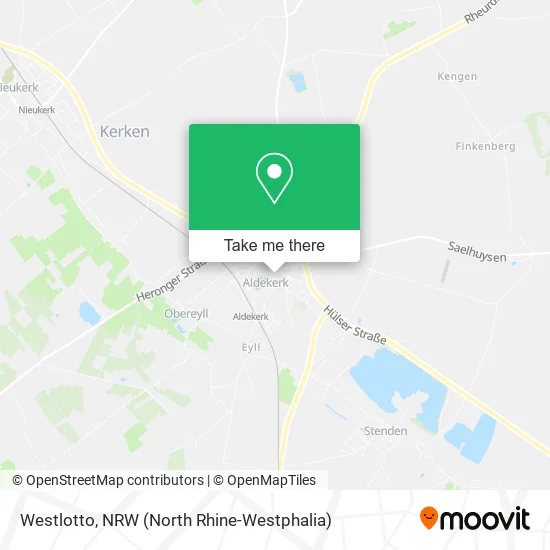 Westlotto map