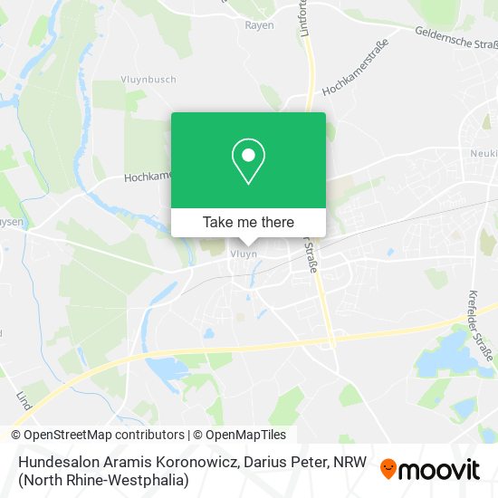 Hundesalon Aramis Koronowicz, Darius Peter map