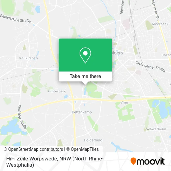 Карта HiFi Zeile Worpswede