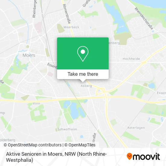 Карта Aktive Senioren in Moers