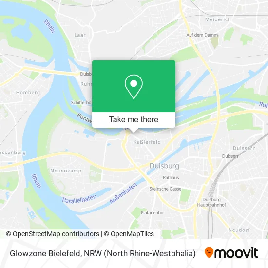 Glowzone Bielefeld map
